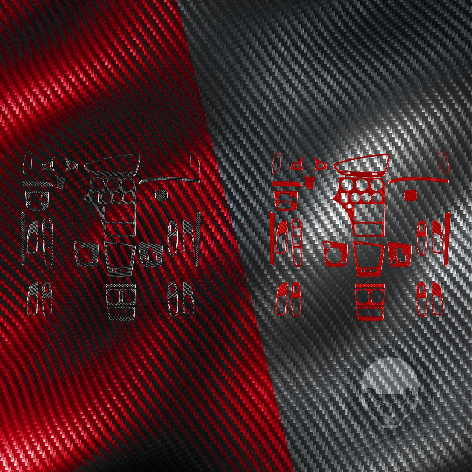 Наклейка из углеродного волокна для Alfa Romeo 159 2005-up