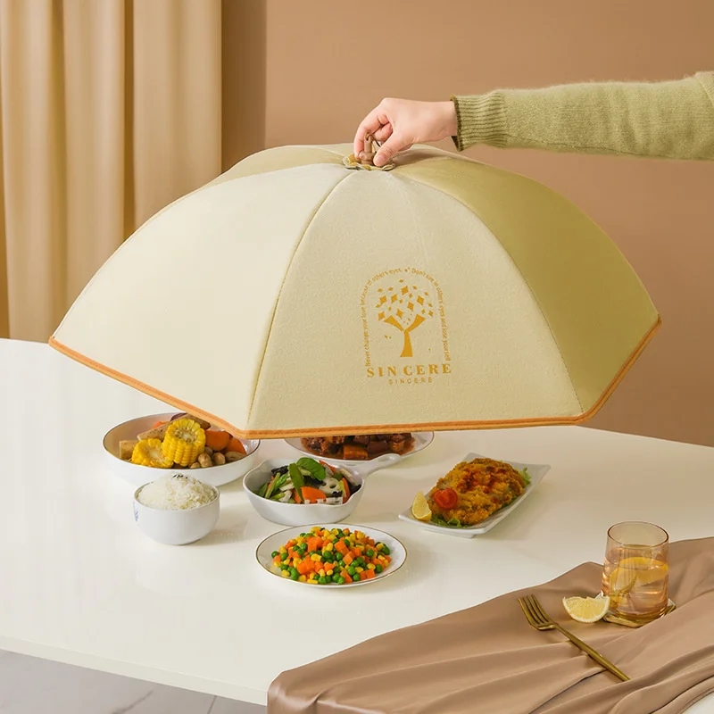 

Winter thermal insulation cover folding umbrella household kitchen fashion protective shield home goods CN(Origin)