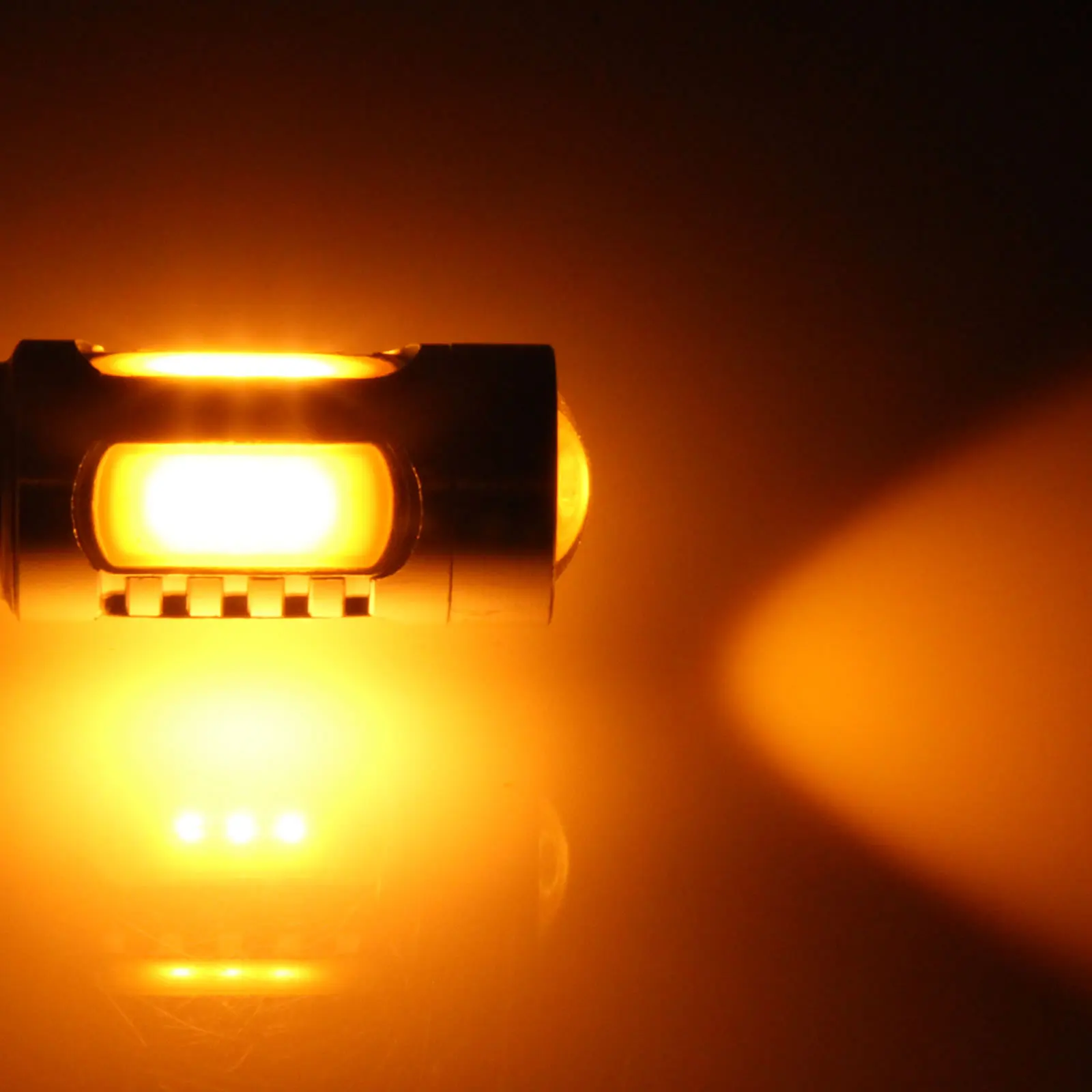 2 шт. желтые автомобильные задние лампы H4