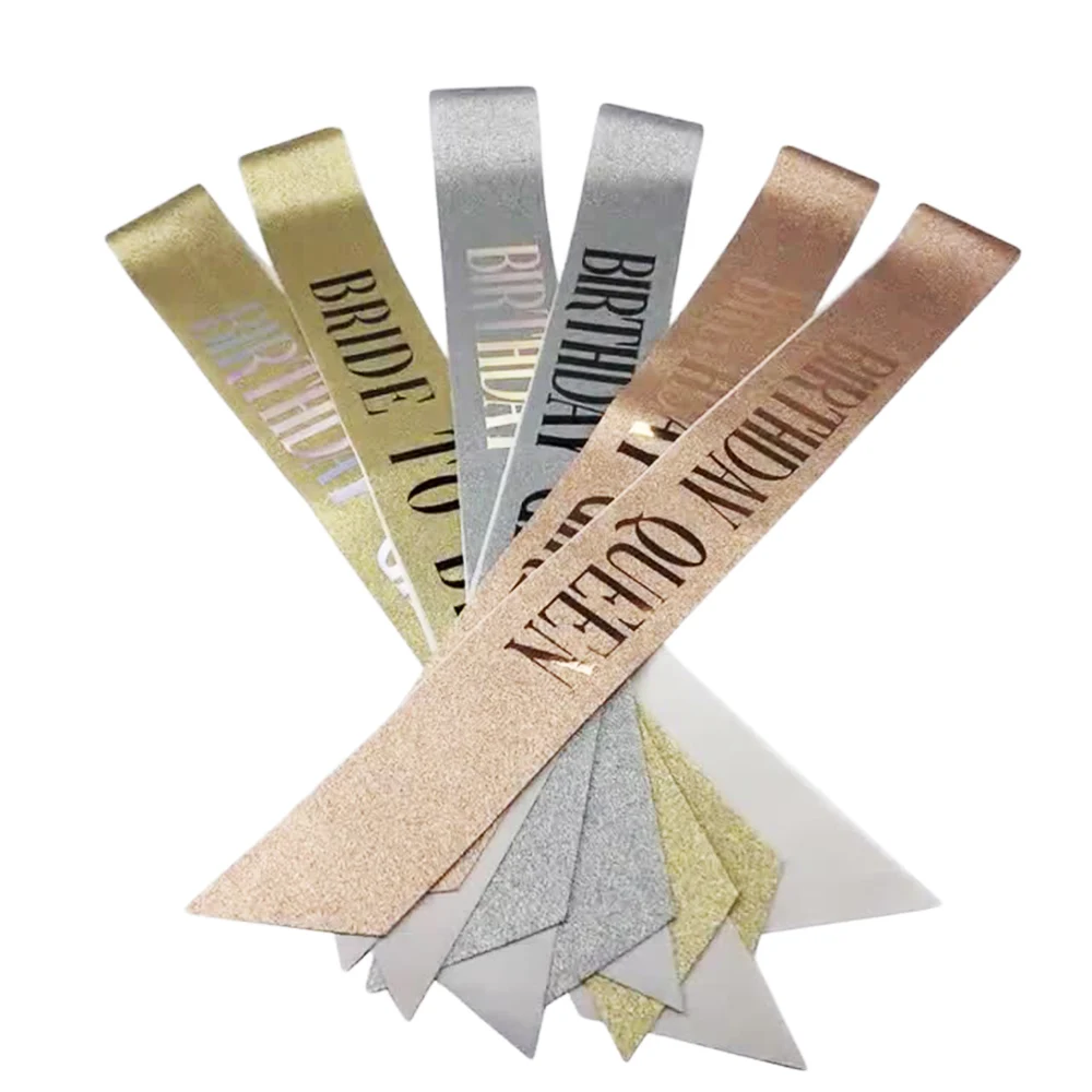 1 шт. лента на плечо для украшения вечеринки в честь Дня Рождения |