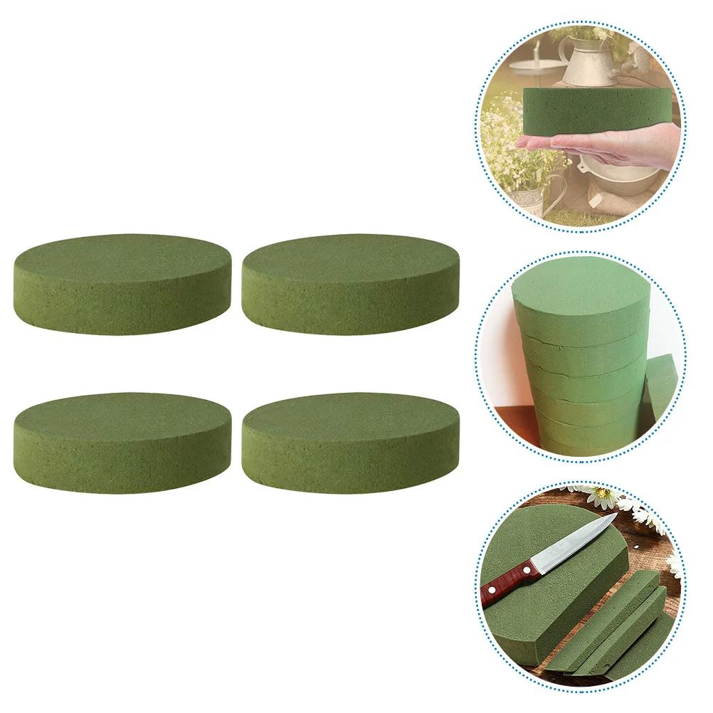 

4pcs Flower Arrangement Mud Strong Water Absorption Flower Mud Flower Bases
