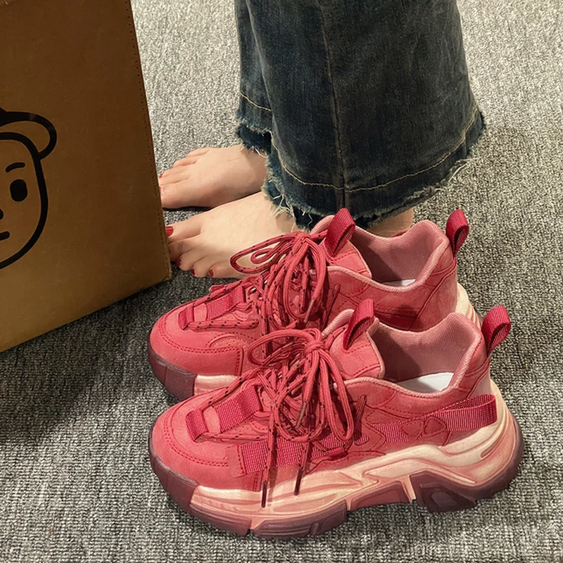 Zapatillas De Mujer модный дизайн женская обувь на шнуровке с квадратным носком