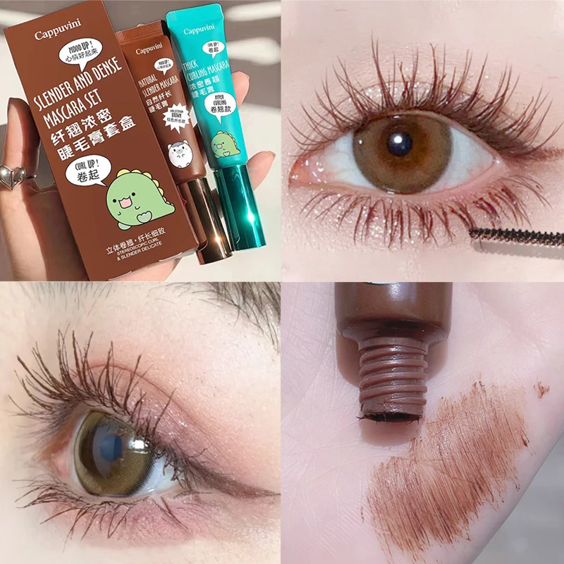 

Silk Fiber Eyelash Mascara Curling Lengthening Eye Lashes Waterproof Lasting Fast Dry Eyelashes Extension Makeup Eyes Cosmetics