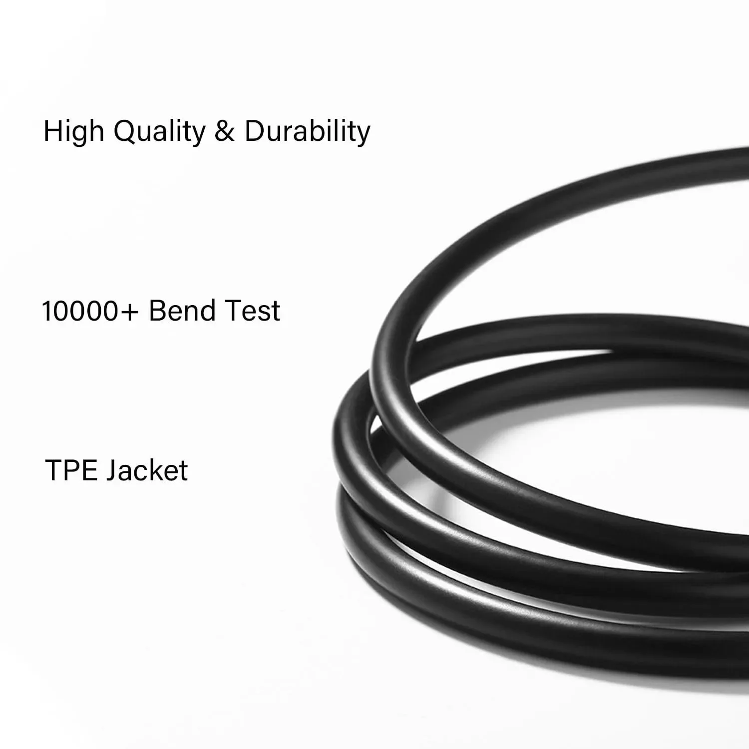 Фото Кабель USB-C - Micro-B 3.0, 1 м, 5 Гбит/с, 3 А, для быстрой синхронизации данных, для Macbook Pro, жестких дисков HDD/SSD, Micro-B - USB-C №5