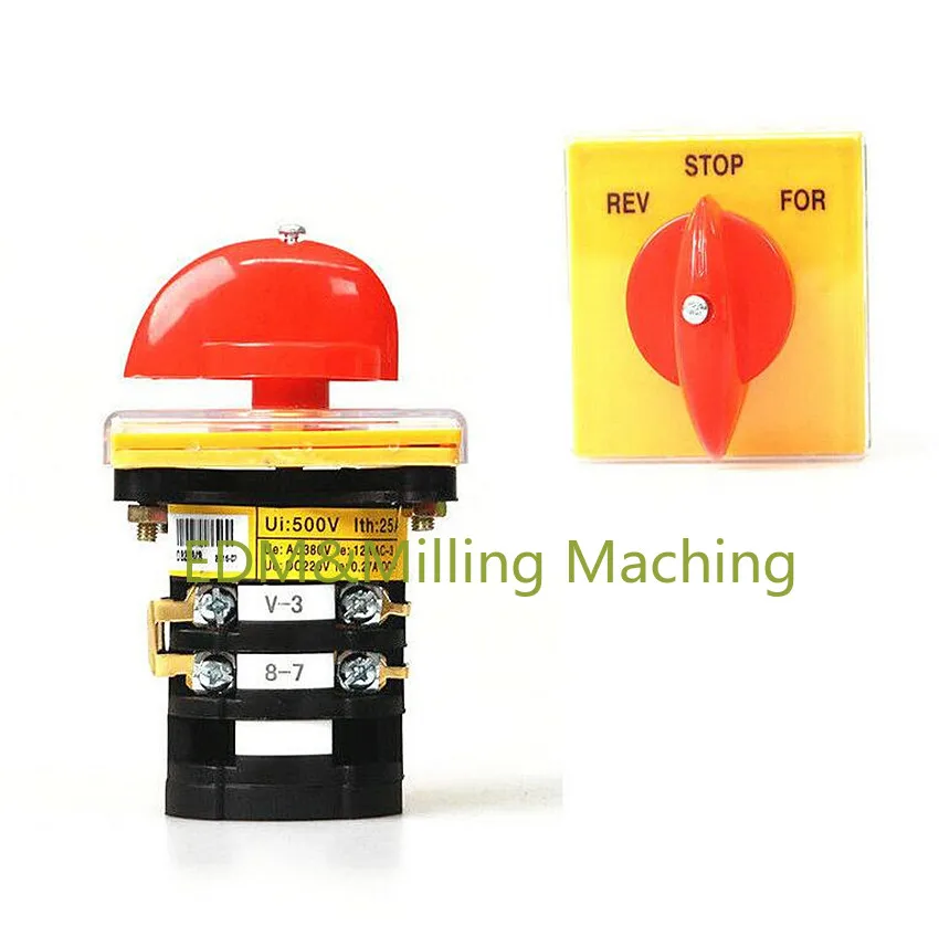 

Запчасти для фрезерного станка CNC-передний Реверсивный 3-фазный двигатель, переключатель для фрезерного станка Bridgeport