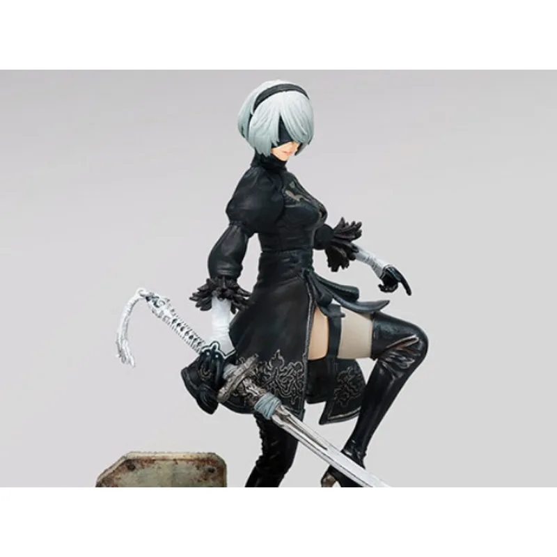Фото Новая аниме-фигурка GK YoRHa No 2 Type B, милая сборная модель из смолы, белая, для самостоятельной сборки, игрушка, кукла, украшение, подарок №4