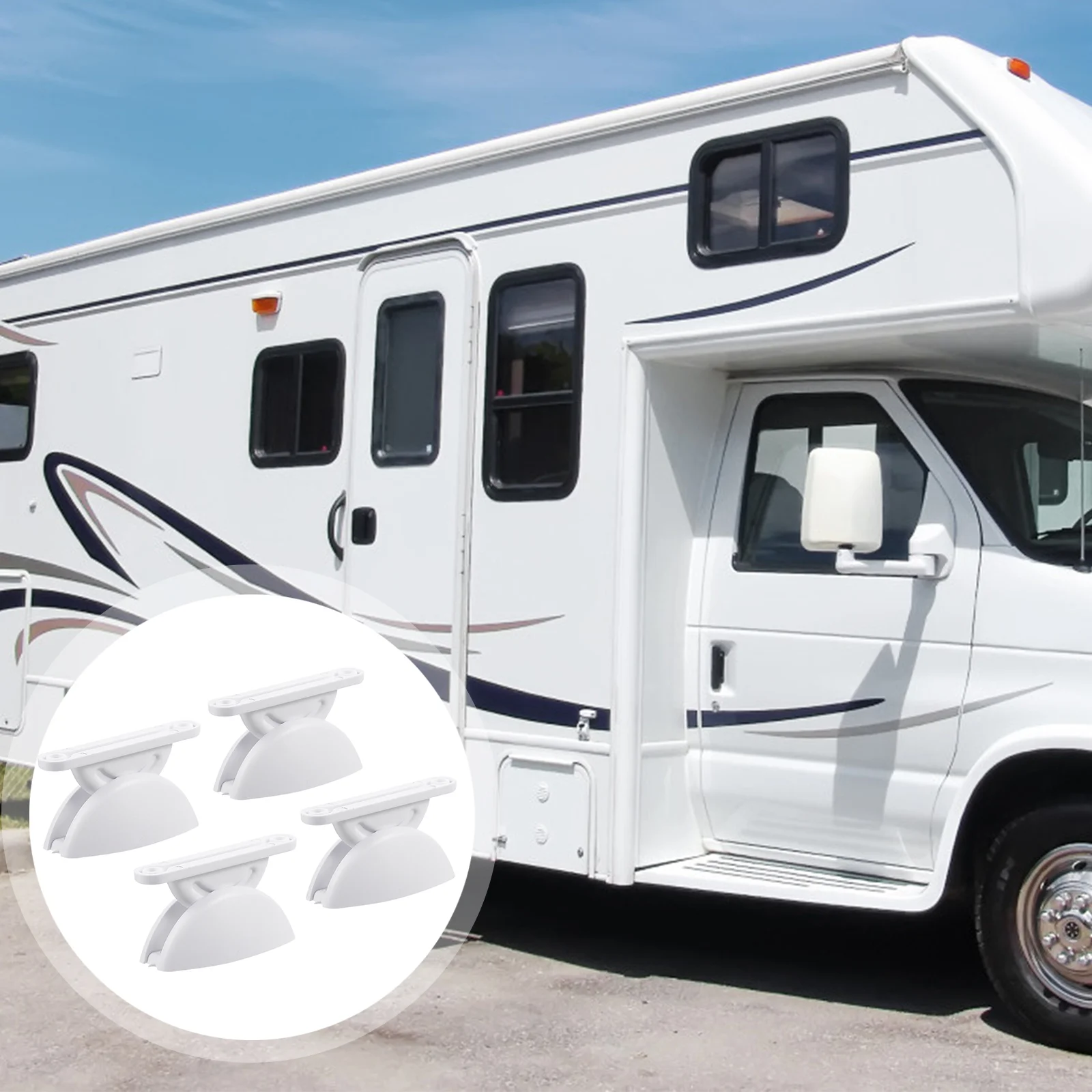 

Door Catch Rv Stopper Motorhome Holderretainer Stopaccessories Rubber Wedge