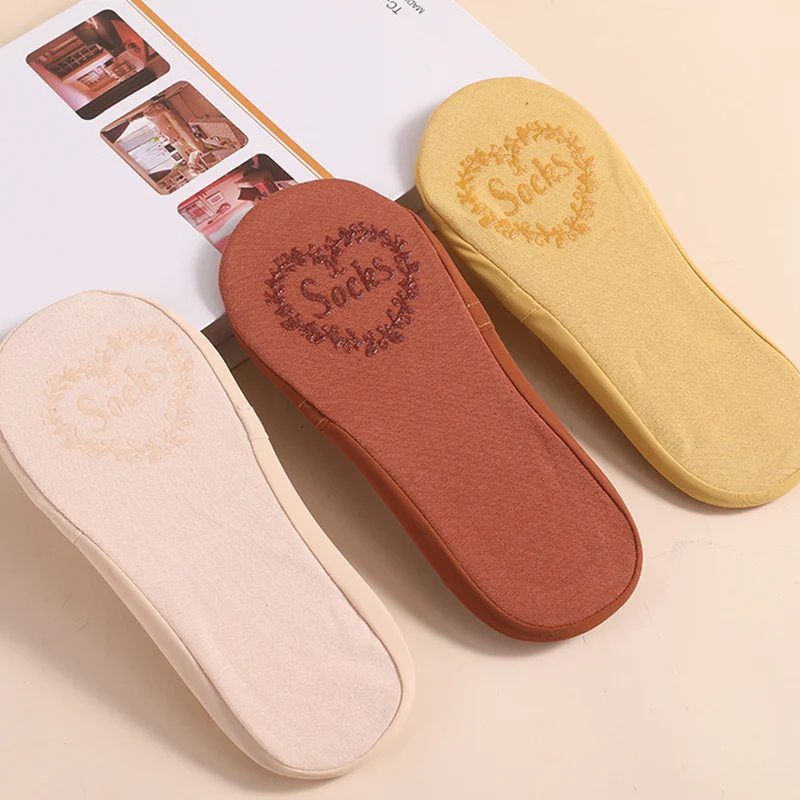 MIIOW 5Pairs Anti-odor Invisible Women's Socks Summer Non-slip Silicone Ring Ankle Sock Woman Breathable Ladies Low Boat Socks