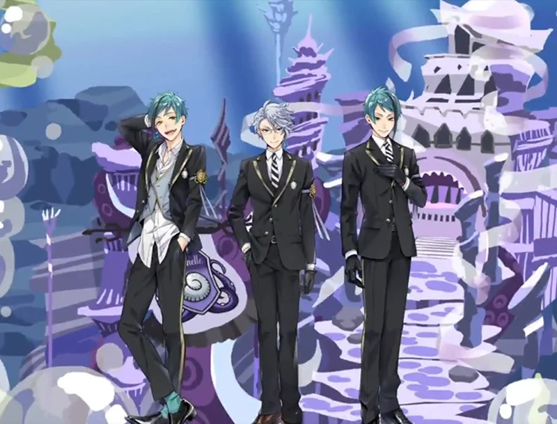 Игра витая Страна Чудес октавинель Азул Флойд нефрит школа неформы Косплей