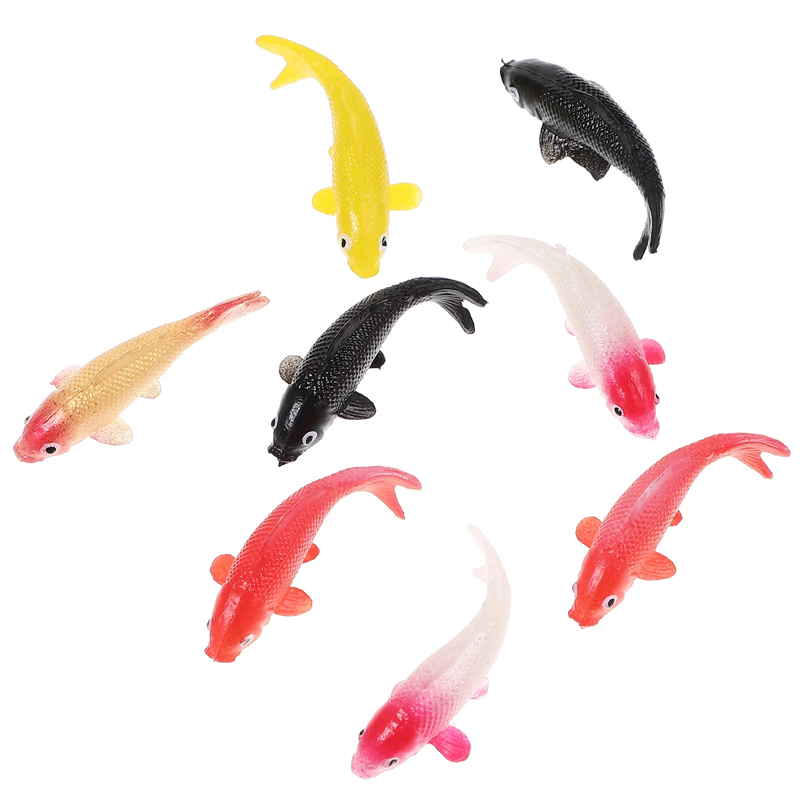 

Dollhouse Toys Micro Landscape Goldfish Miniature Carp Figurine Model Miniatures