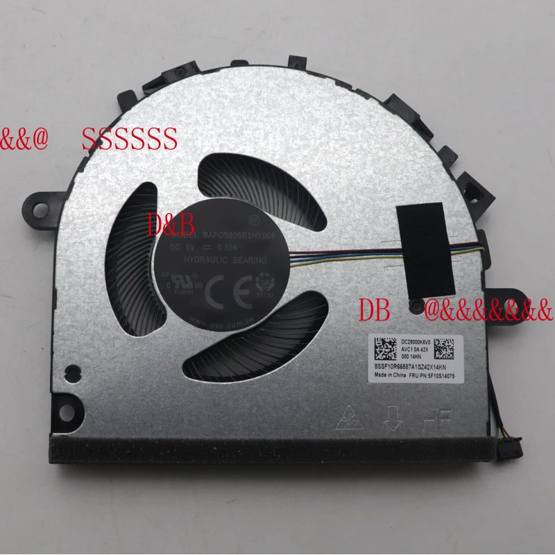 Фото 5F10S14075 Новый вентилятор охлаждения процессора DC5V для ноутбука Lenovo V15 G4 AMN 82YU №2