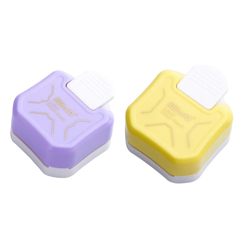 

KW-Trio 3 In1 Corner Punch Machine Mini Corner Trimmer Punch Round Corner Cutter DIY Paper Card Photo Planner Cutting Supplies