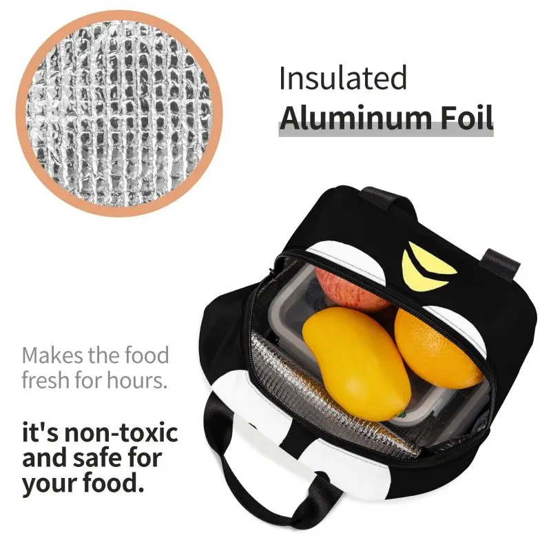 Портативный Ланч-бокс на заказ Bad Badtz Maru Face Женский герметичный охладитель