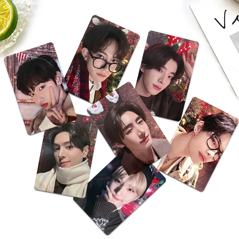 Альбом KPOP NI-KI JungWon ROMANCE UNTOLD Рождественская серия Открытки HeeSeung Jay SUNOO SungHoon