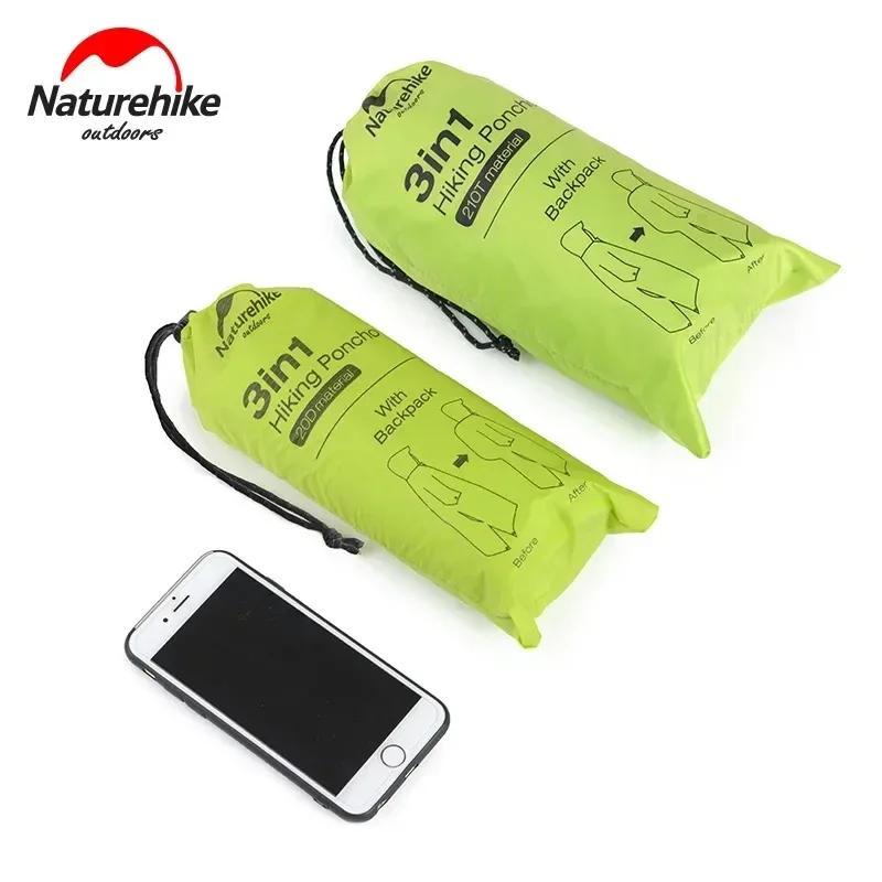 3 в 1 уличный Дождевик-пончо для альпинизма