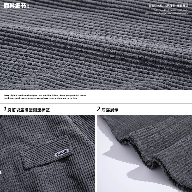 Men's Waffle Long Sleeved Shirt Casual Men's 2022 Spring New Versatile Loose Coat Women Blouses Shirts For Men Fashion