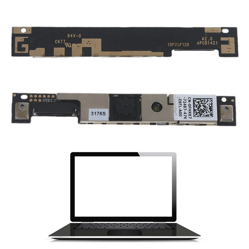 

Laptop Notebook Webcam Camera board Compatible with Dell Latitude E5450 E7450 E7250 3340 E5550 for Online Teaching