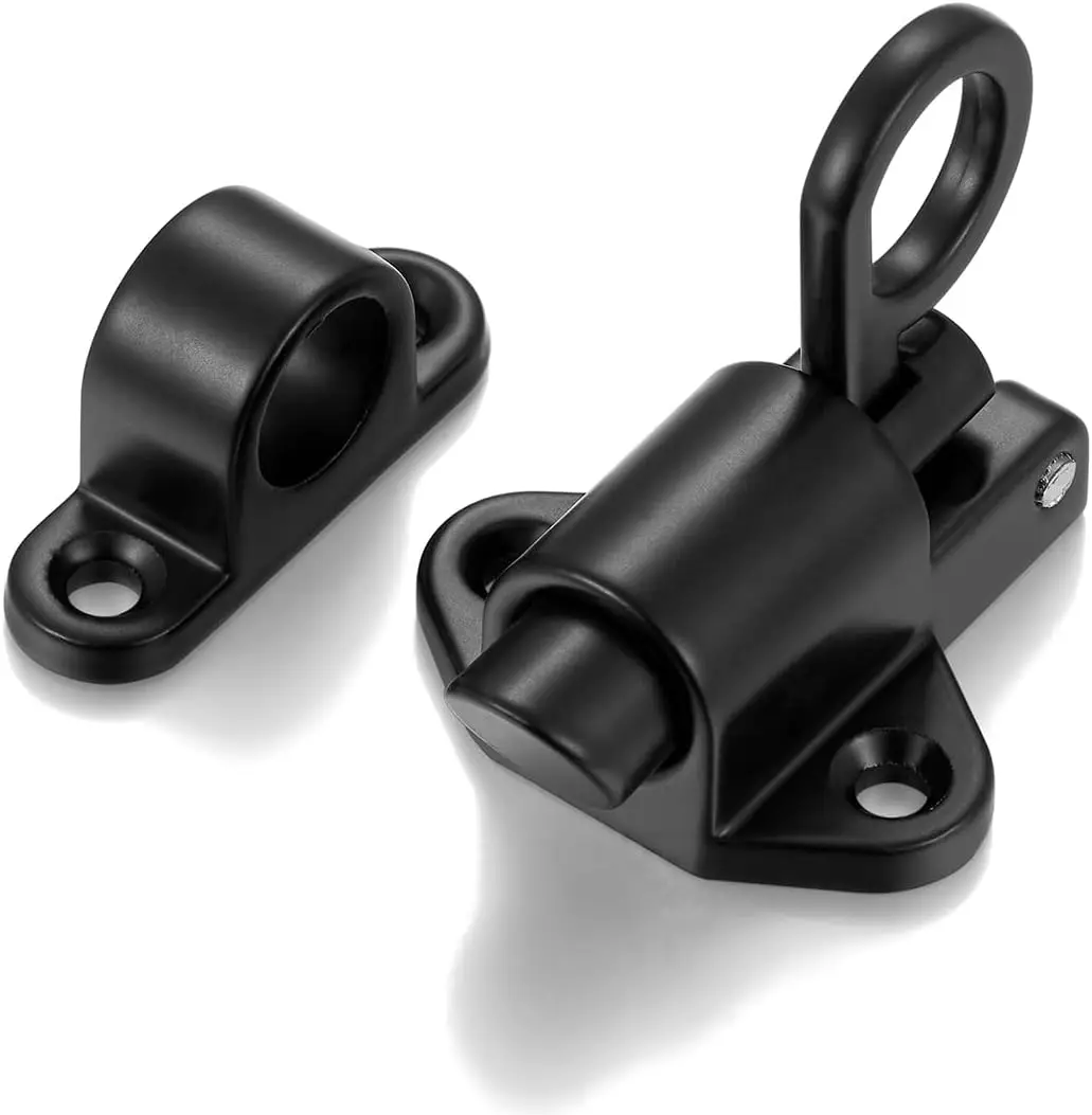 Упаковки белых самозакрывающихся пружинных дверных замков — эластичная защелка