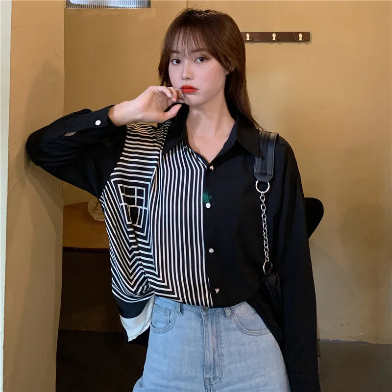 

Cheap wholesale 2021 spring autumn new fashion casual ladies work women Blouse woman overshirt female OL shirts BAt5857X