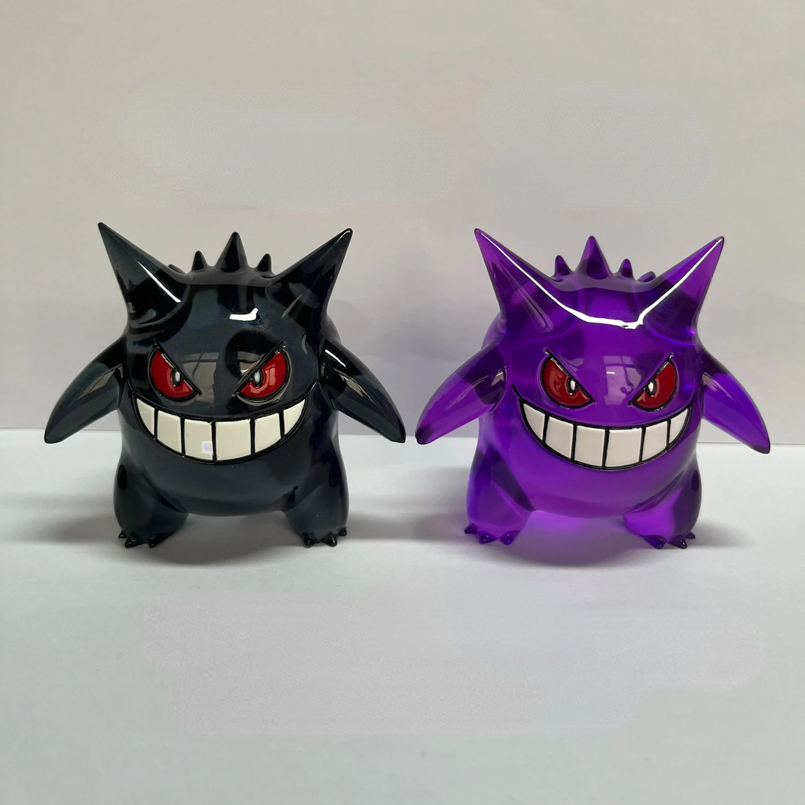 

8cm Pokemon Anime Figure Kawaii Gengar Transparent Action Figure Statue Model Doll Decoraion Collectible Toys Gift Pvc