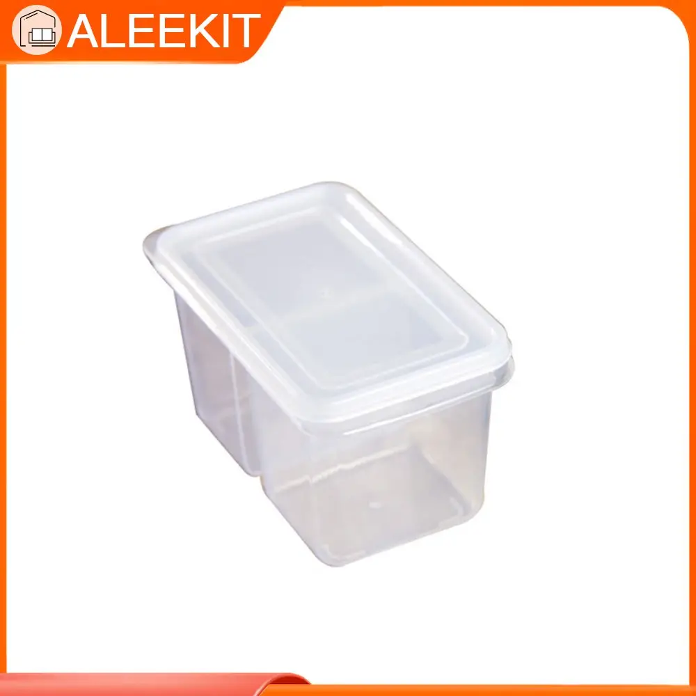 

2Pcs Scallion Garlic Box Plastic Boxes Kitchen Seasoning Storage Organizer Home Accessories Household Refrigerator Containers