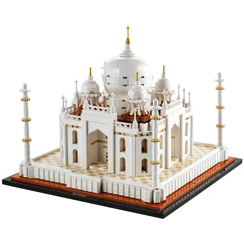 

Compatible 21056 2022PCS Taj Mahal Bricks Sets World Famous Architecture Buildings Street View Model Blocks For Kids Toys Gifts