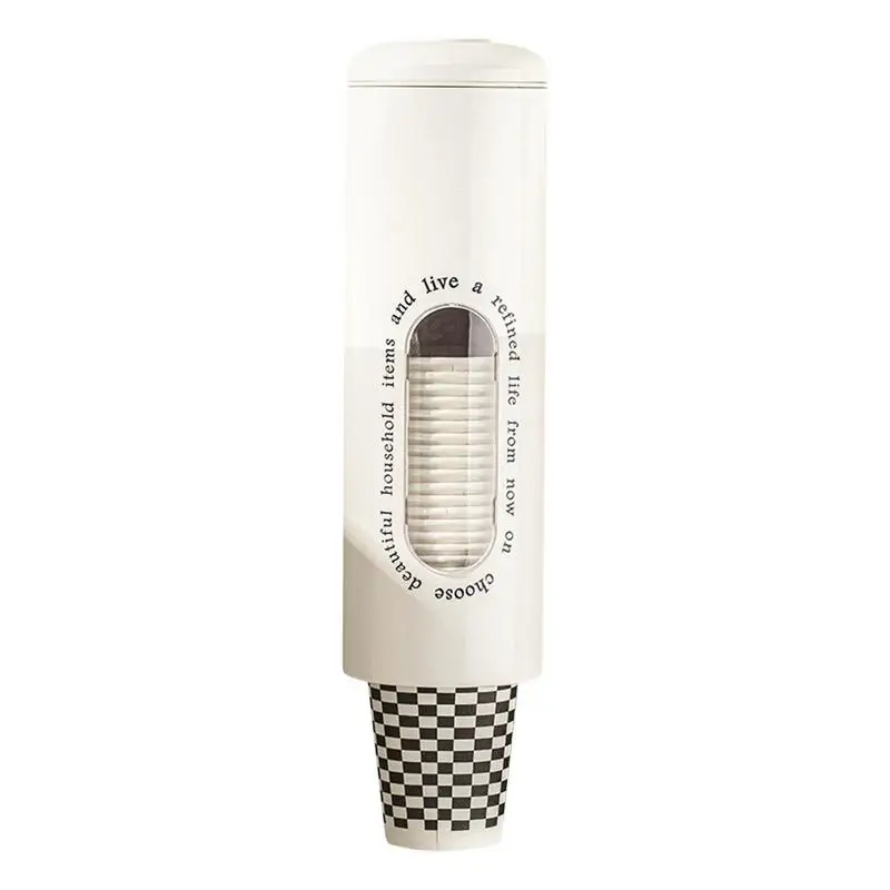 Dispenser Cup Holder Water Cup Dispenser Storage Holder For Cafe Bar