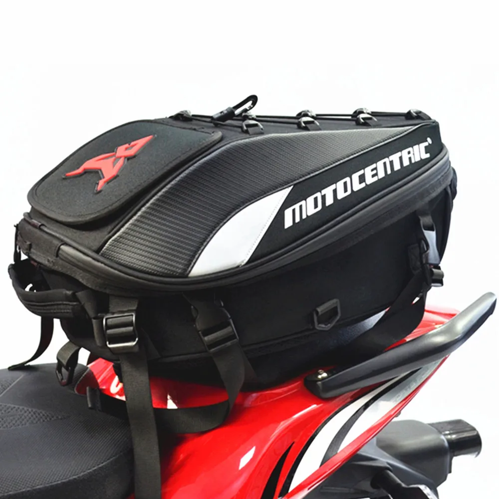 

Мотоциклетная сумка на заднее сиденье, многофункциональная Водонепроницаемая мотоциклетная сумка большой емкости рюкзак велосипедиста 37L