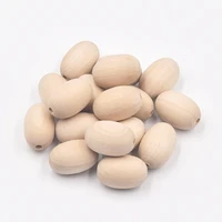 50 pcs lot diy jewelry accessories childrens handmade beads oval wooden beads jujube beads egg shaped wooden beads 3020mm