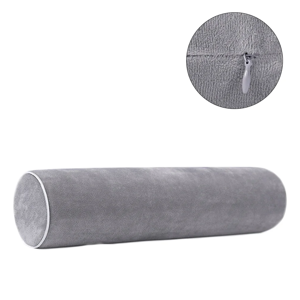 

Pillow Neck Roll Round Cervical Bolster Memoryfoam Cylinder Sleeping Pillows Support Spine Cushion Lumbar Cotton Bed Tube Pain