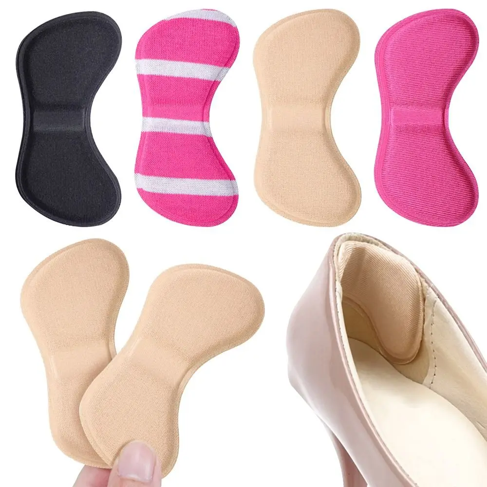 

5 Pairs Heel Insoles Pain Relief Cushion Anti-wear Adhesive Feet Care Pads Heel Sticker Heel Liner Grips Crash Insole Patch
