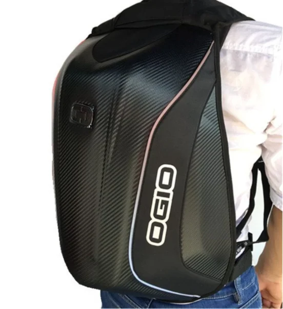 Рюкзак для мотокросса из 2021 углеродного волокна Твердая Сумка-Седло мотоциклов