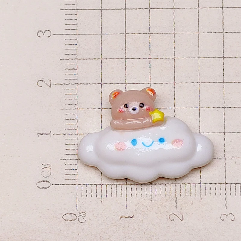 10 шт. новые милые яркие поверхности мультфильм Медведь ракета Радуга облако