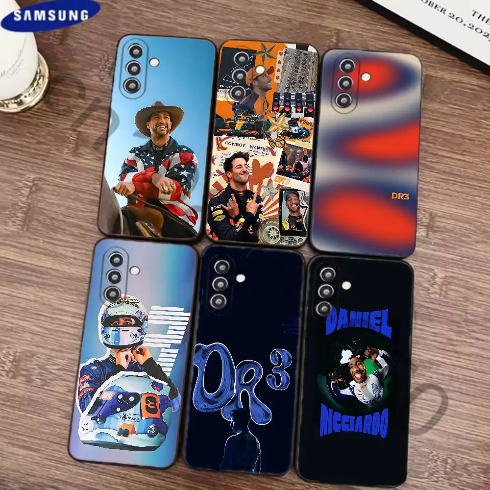 Фото Чехол для телефона D-Daniel Driver R-Ricciardo 3 для Samsung Galaxy S21 22 23 Ultra Plus S24 25 26 FE Lite, защитный чехол из ТПУ №1