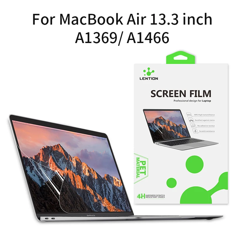 Matte Screen Protector Film for 2009-2017 Macbook Air 13 Inch Model A1369 A1466 Screen Eye Protection MacBook Air Skin