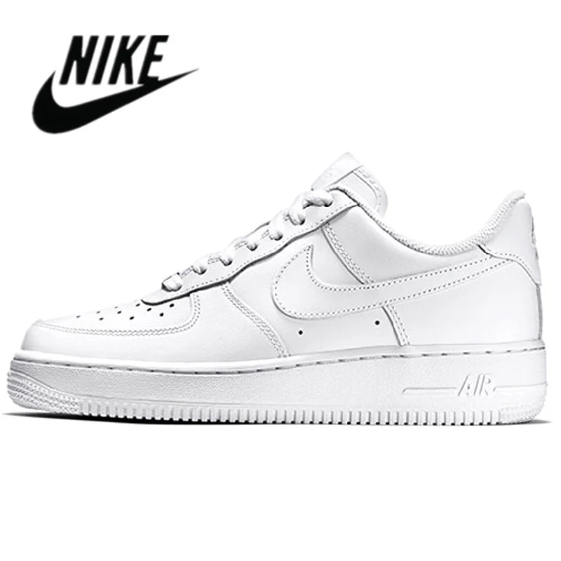 

2021 Hot Nike Air Force 1 '07 One Fashion Men Women High Low Flat White Black Fashion Sports Sneakers Skateboarding Shoes