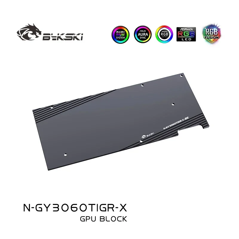 Bykski N-GY3060TIGR-X водяной блок графического процессора для GALAX GeForce RTX 3060TI GAMER OC радиатор