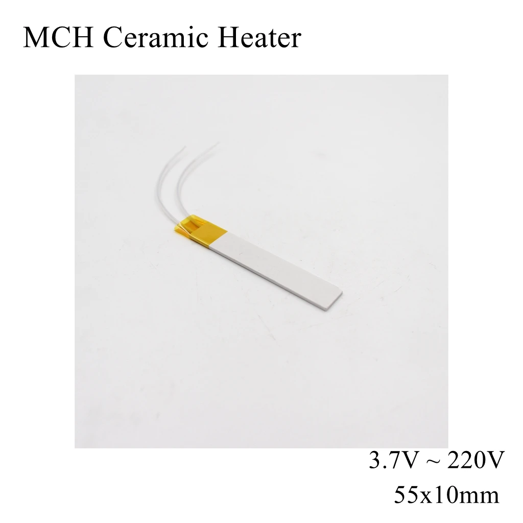 Металлический керамический нагреватель MCH, 5 В, 12 В, 110 В, 220 В, высокотемпературный квадратный глиноземный Электрический нагревательный щит, лента HTCC Dry
