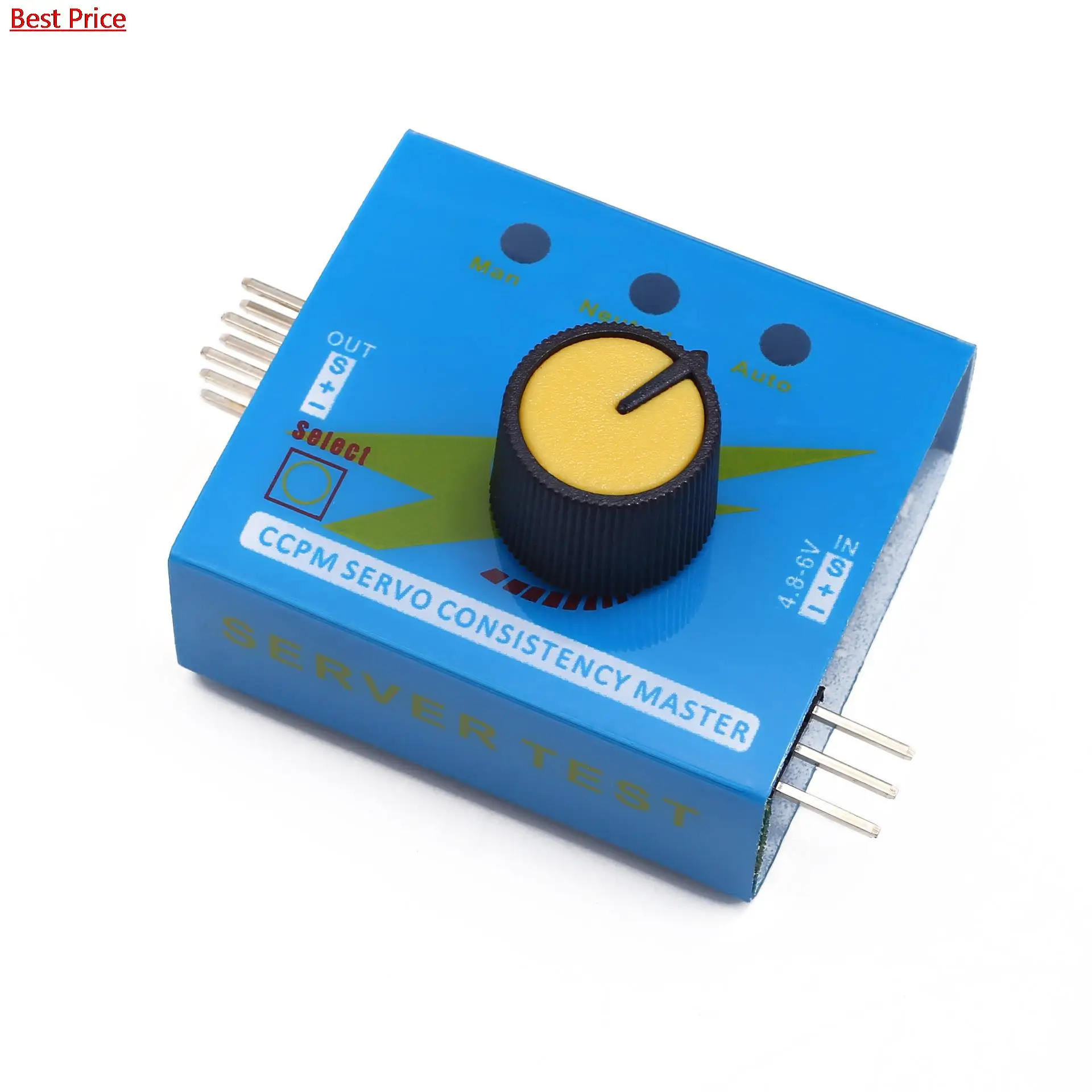 

Простой тестер Рулевого Редуктора 20 шт./лот, тестер рулевого редуктора, тестер модели самолета, мотор, Электрический регулятор, индикатор тр...