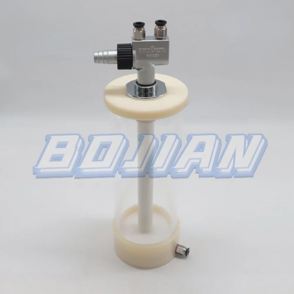 С порошковым инжектором IG02 емкость с флюидизацией (1 л) для экспериментального