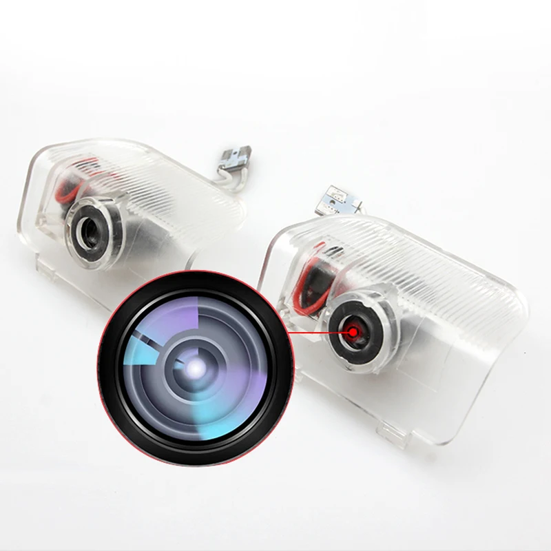 2pcs ODYSSEY FUNTEC LED Emblem Shadow Light Welcome For HONDA CRZ ACCORD SPIRIOR Honda Car Door |