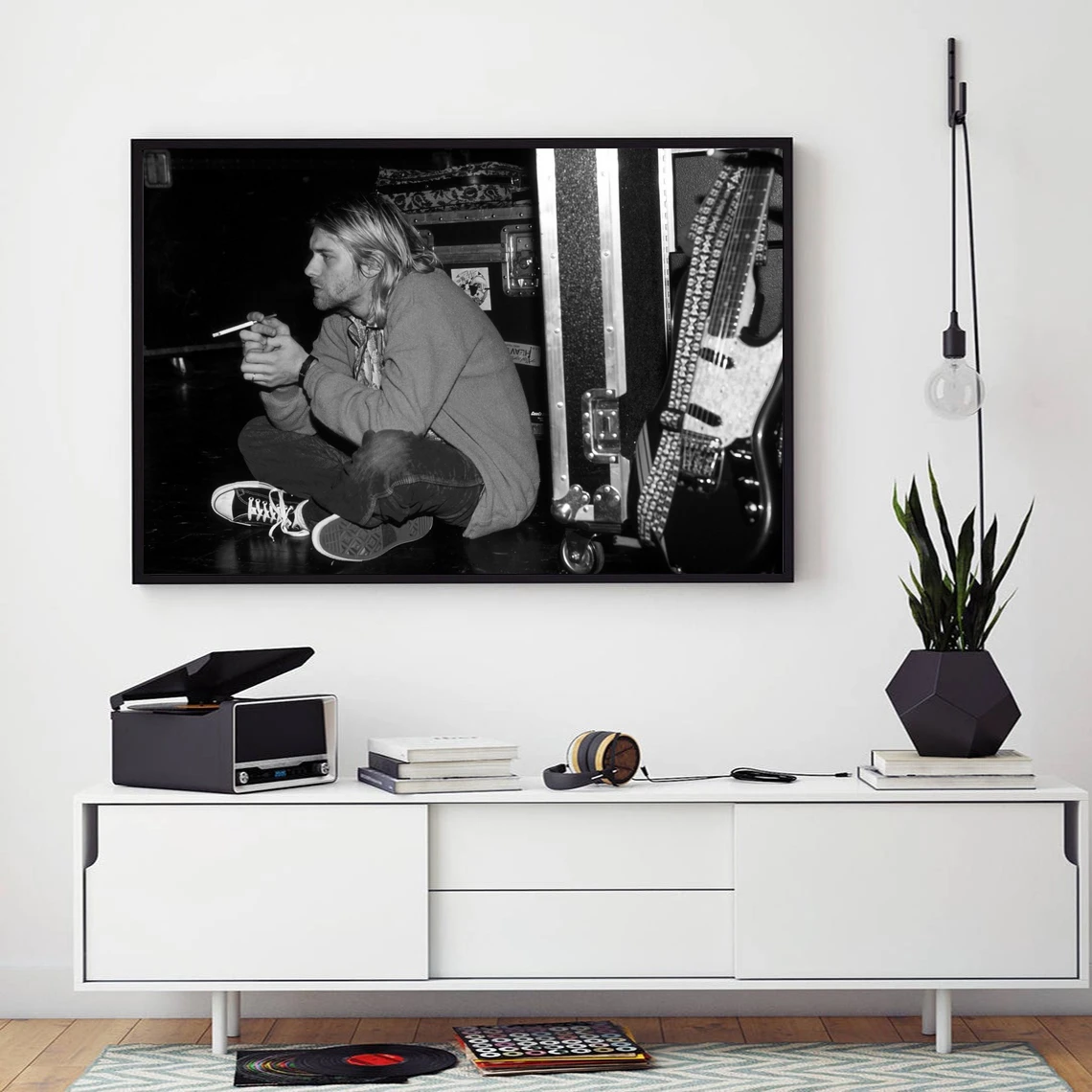 

Курт Дональд Кобейн Искусство Печать на холсте домашнее украшение Настенная живопись (без рамки)