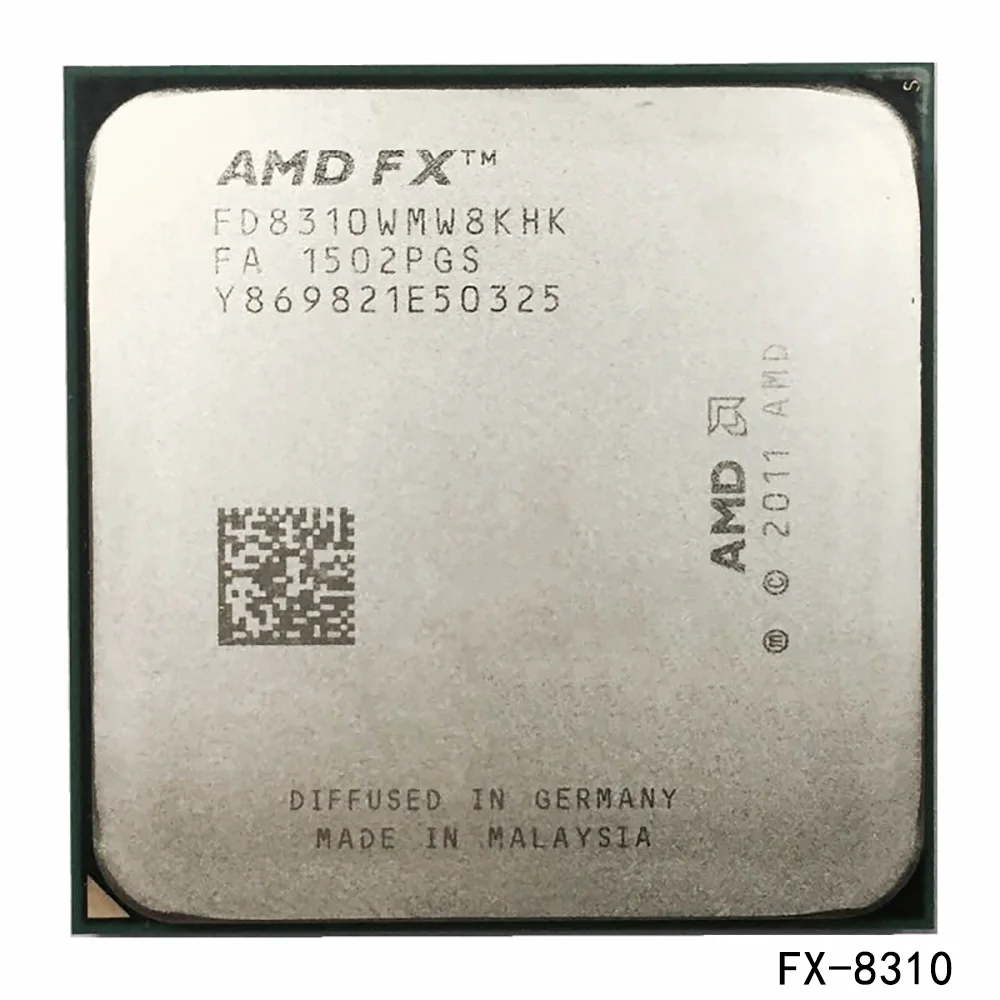 

AMD FX-серия FX-8310 FX 8310 3,4 ГГц б/у микро ный FD8310WMW8KHK ем AM3 +