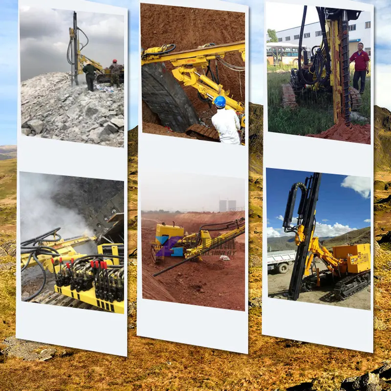 Станок для бурения водяных скважин M5 Установка гусеничного якоря DTH Молоток