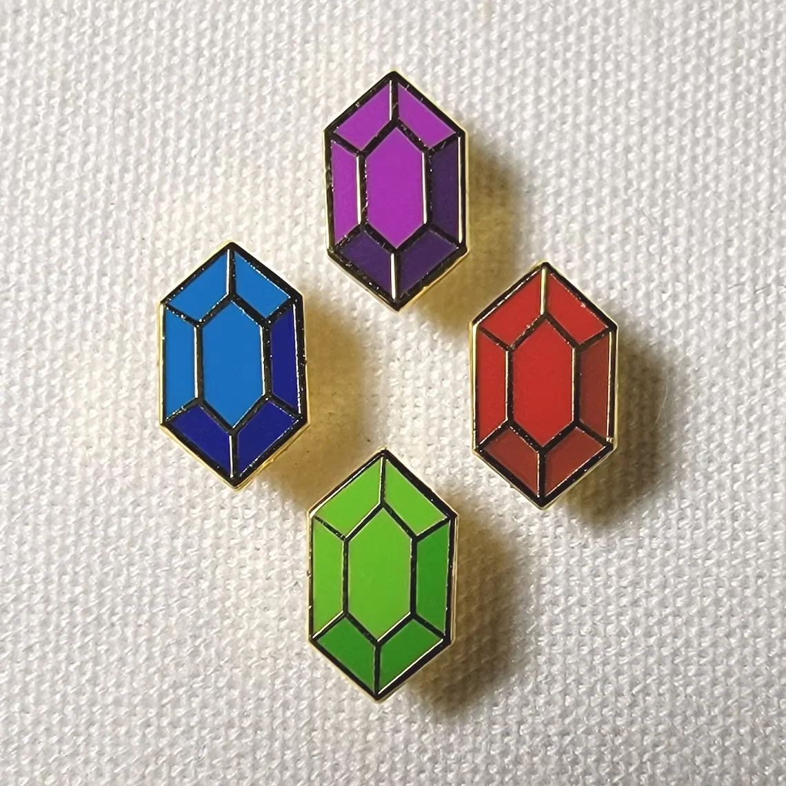 

Tiny Rupee Enamel Pin Classic Game Props Same Brooch Lapel Badge Backpack Decoration Collection for Fans Cosplay Party Gift