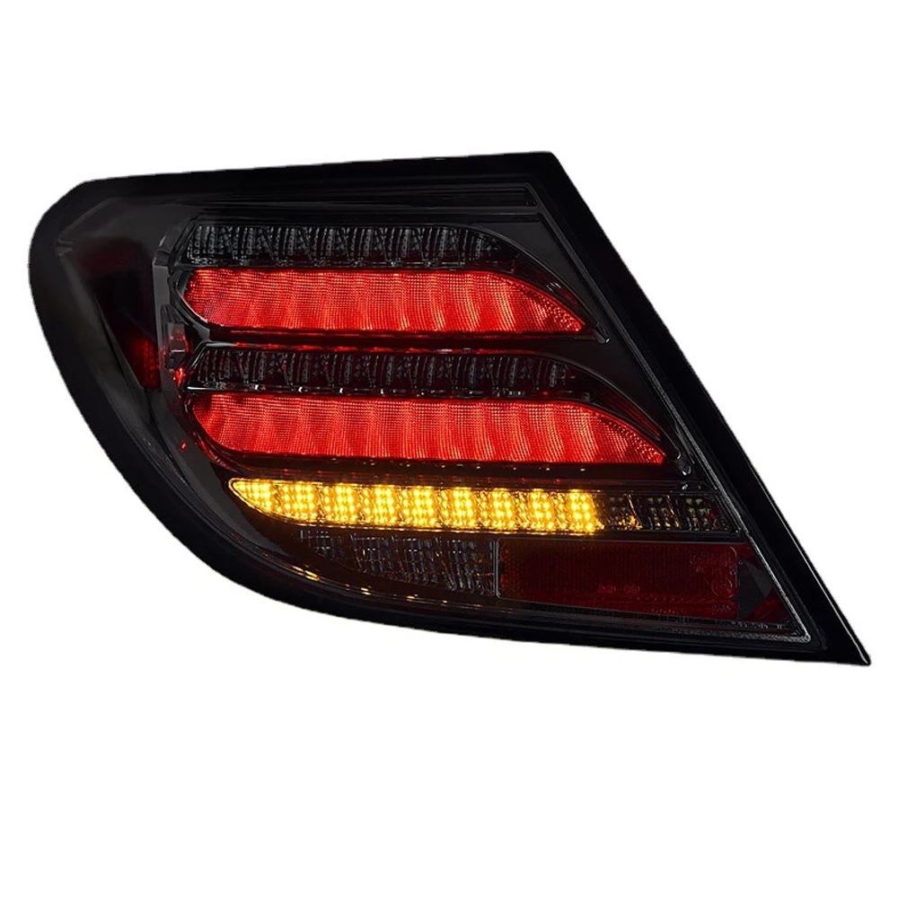 Задние фонари для автостайлинга Benz C Class W204 2007-2014 C180 C300 C63 светодиодный DRL сигнал