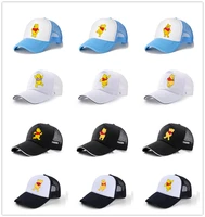 disney original hat winnie the pooh children hip hop cap baseball cap back button cap sun hat dome mens hat sports christmas