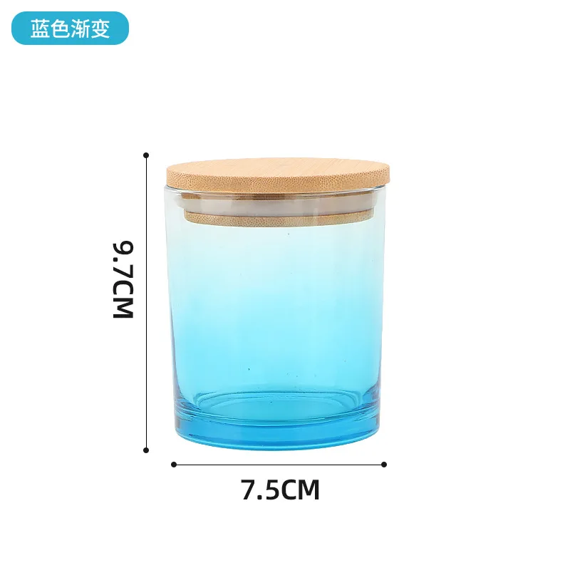 Пустой стеклянный подсвечник для ароматерапии 250 мл