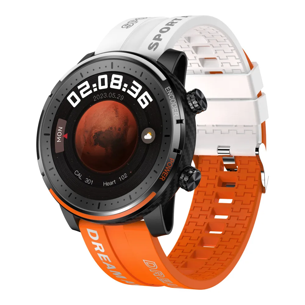

Смарт-часы для OPPO Reno8 Pro Find X5 Reno 7 1,30 дюйма Bluetooth пульсометр кровяное давление кровяной кислород Смарт-часы для мужчин и женщин