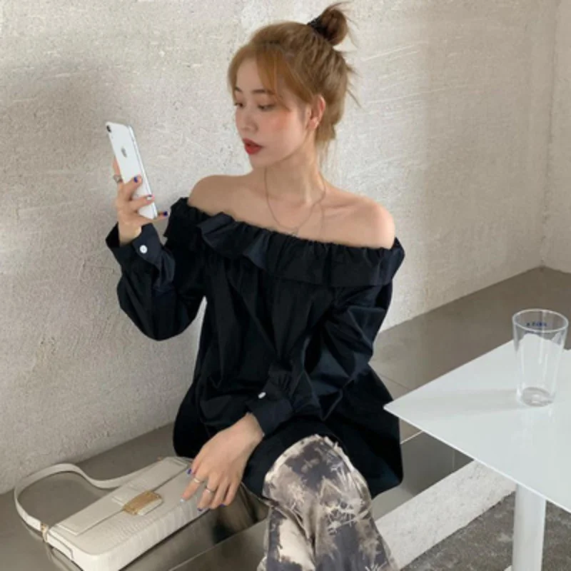 Рисунок 5 - QWEEK, корейские модные блузки с открытыми плечами